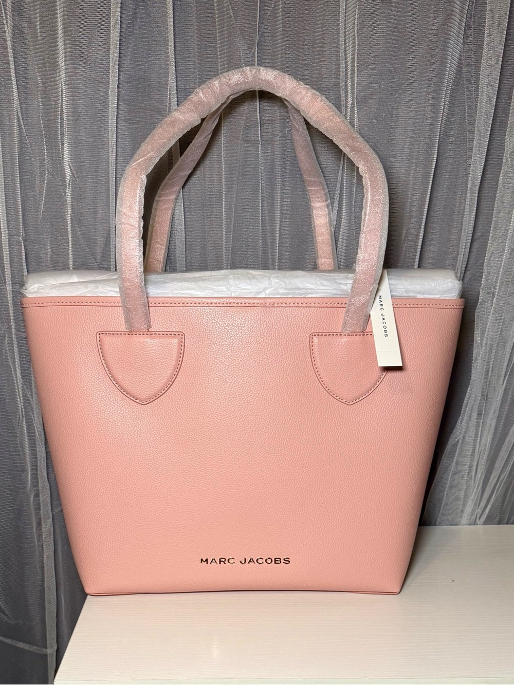 Marc Jacobs Misty Rose Leather Tote